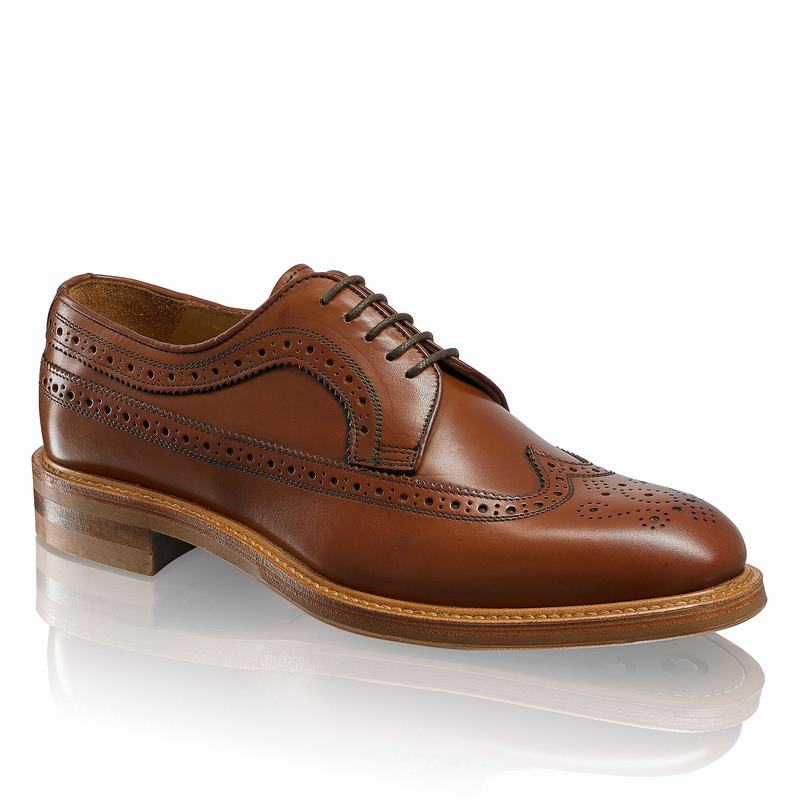 Buty Derby Russell And Bromley Southport Męskie Brązowe | BLN3222GQ
