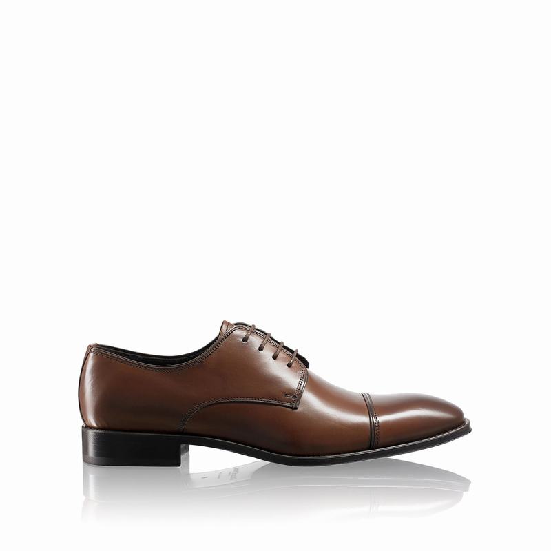 Buty Derby Russell And Bromley Spectrum Męskie Brązowe | KAB5752CY