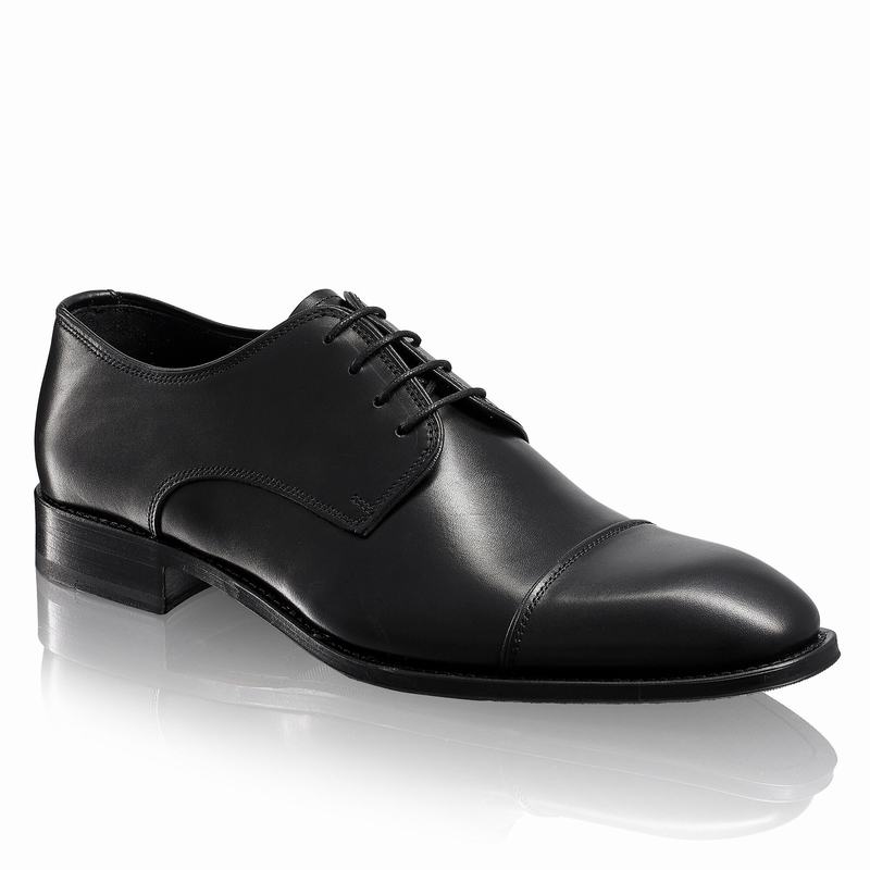 Buty Derby Russell And Bromley Spectrum Męskie Czarne | WDT5658IK