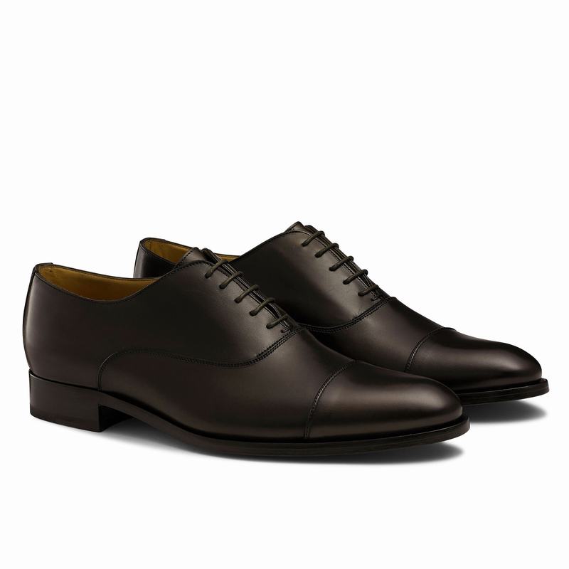Buty Oksfordy Russell And Bromley Cumulus Męskie Brązowe | VBB9276RF
