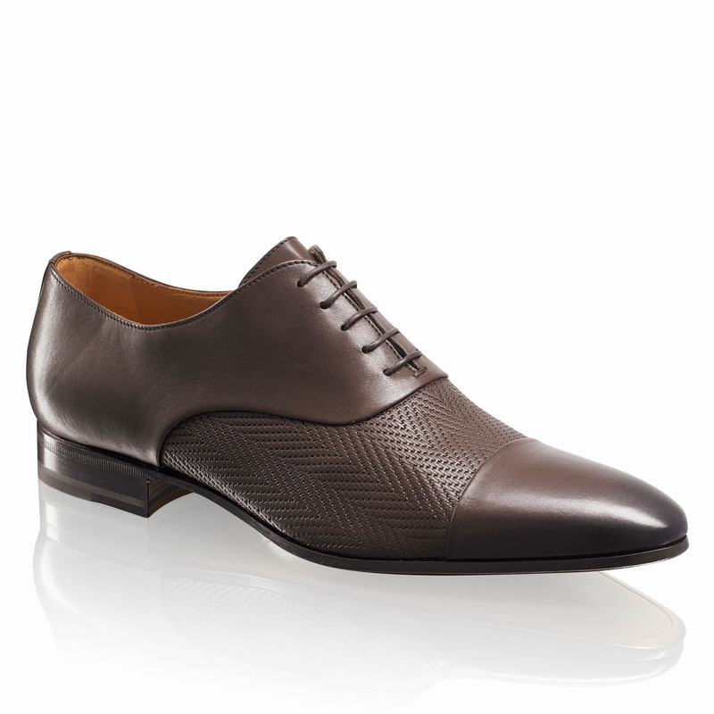 Buty Oksfordy Russell And Bromley Know How Męskie Brązowe | AEB1817PA