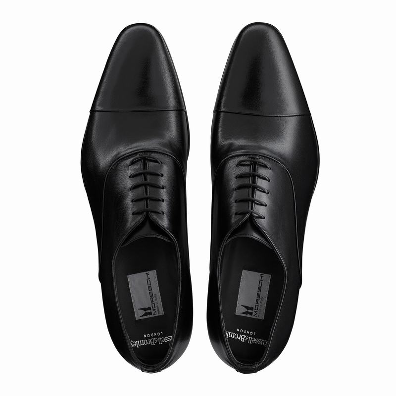 Buty Oksfordy Russell And Bromley Know How Męskie Czarne | KFO431EE