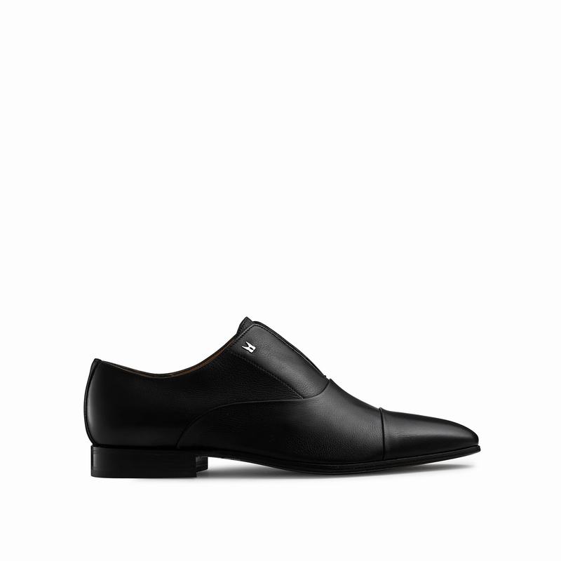 Buty Oksfordy Russell And Bromley Knowledge Męskie Czarne | LPN5147LE
