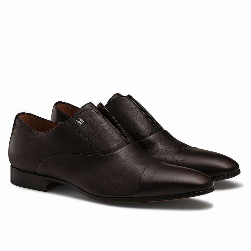 Buty Oksfordy Russell And Bromley Knowledge Męskie Brązowe | ONS8296AT