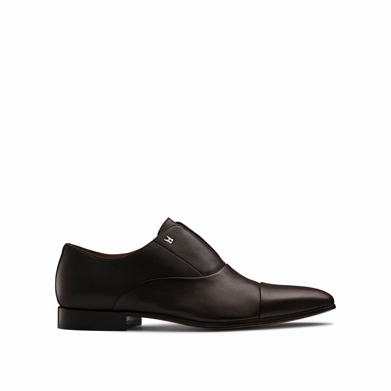 Buty Oksfordy Russell And Bromley Knowledge Męskie Brązowe | ONS8296AT