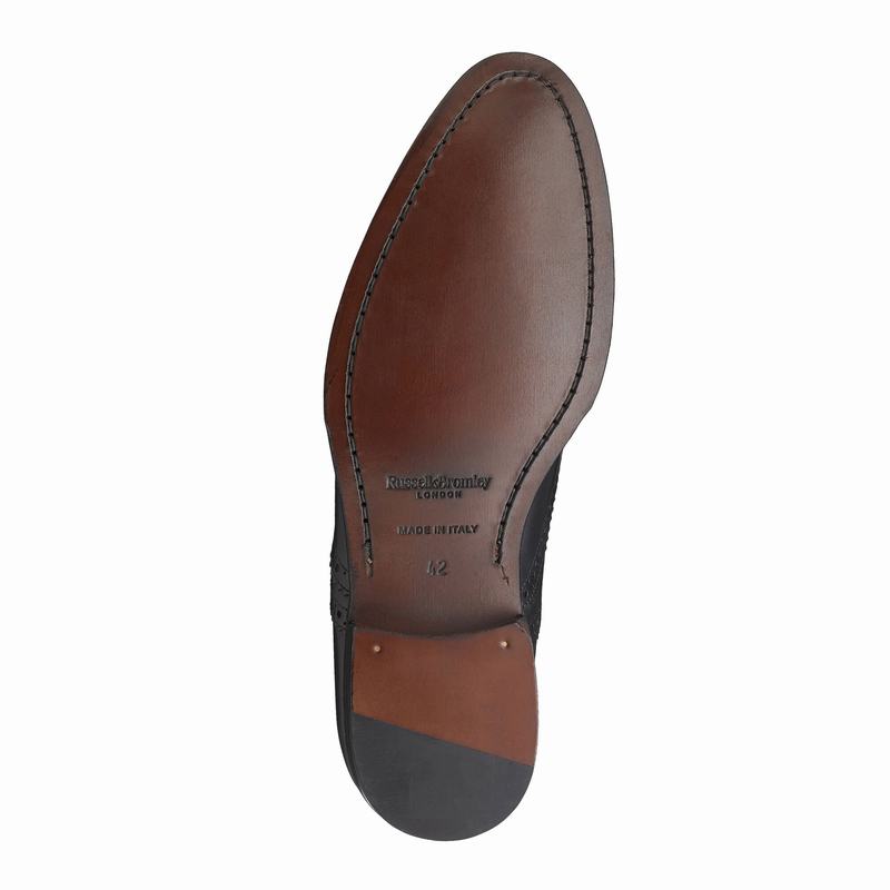 Buty Oksfordy Russell And Bromley Oak Męskie Czarne | INQ999YC
