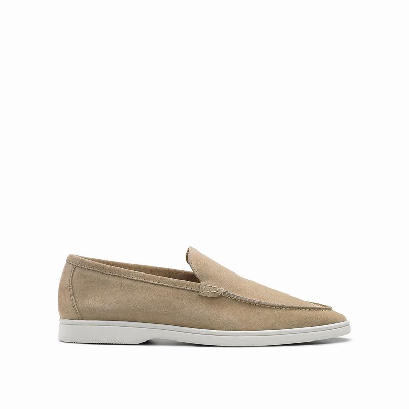Buty Slip On Russell And Bromley Carmel Męskie Khaki | UQC6840WT