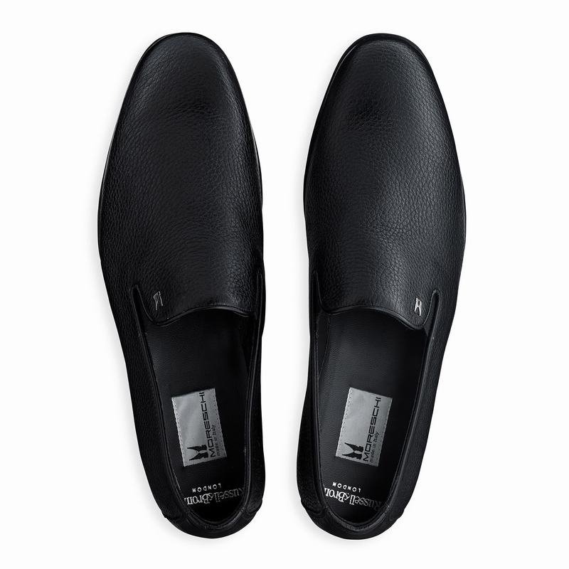 Buty Slip On Russell And Bromley Diretto Męskie Czarne | WXF7529HG