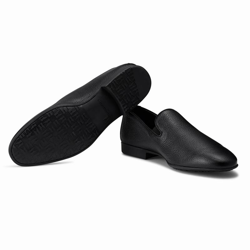 Buty Slip On Russell And Bromley Diretto Męskie Czarne | WXF7529HG