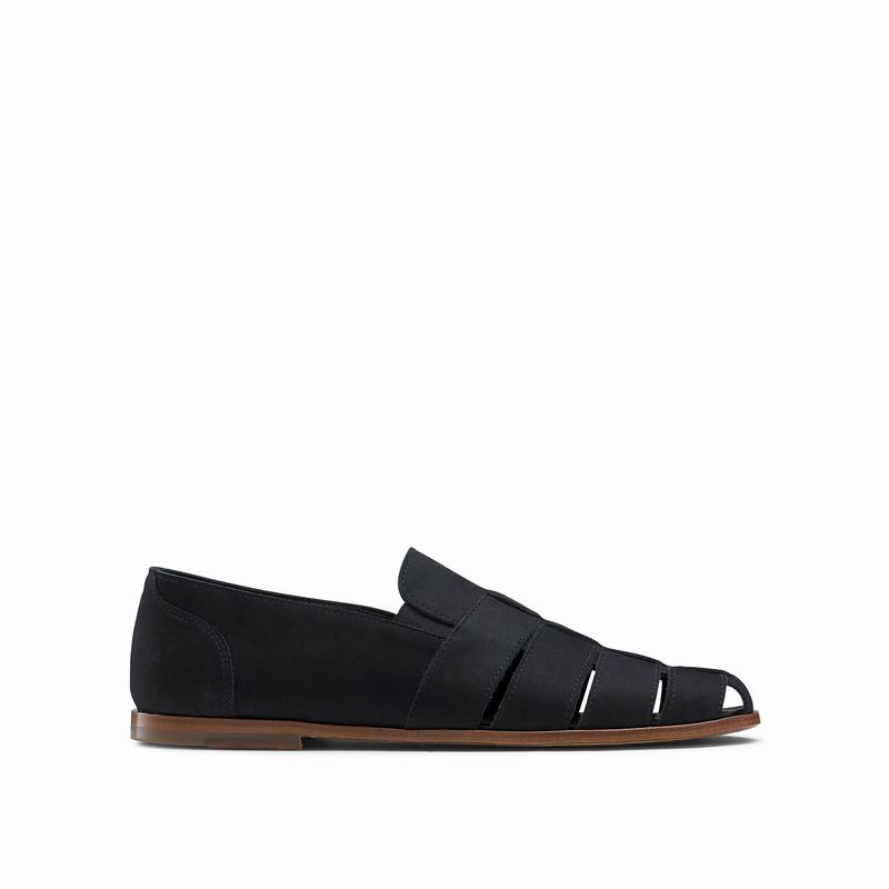 Buty Slip On Russell And Bromley Mariner Męskie Niebieskie | IFU3862HL
