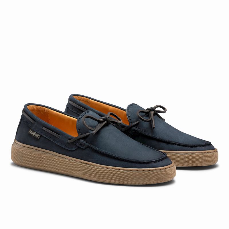 Buty Slip On Russell And Bromley On Shore Męskie Niebieskie | MPD9911FW