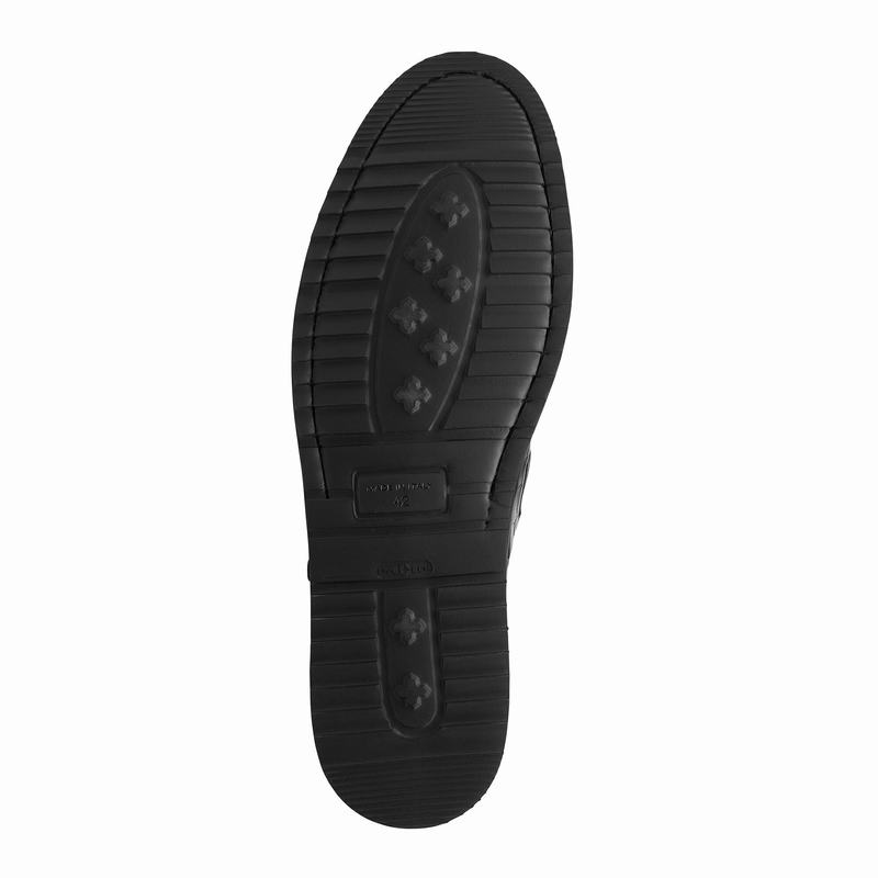 Buty Slip On Russell And Bromley Sanmarino Męskie Czarne | FIU2357SC