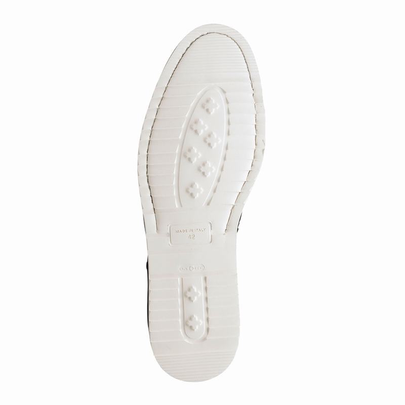 Buty Slip On Russell And Bromley Sanmarino Męskie Niebieskie | UKP9883HN
