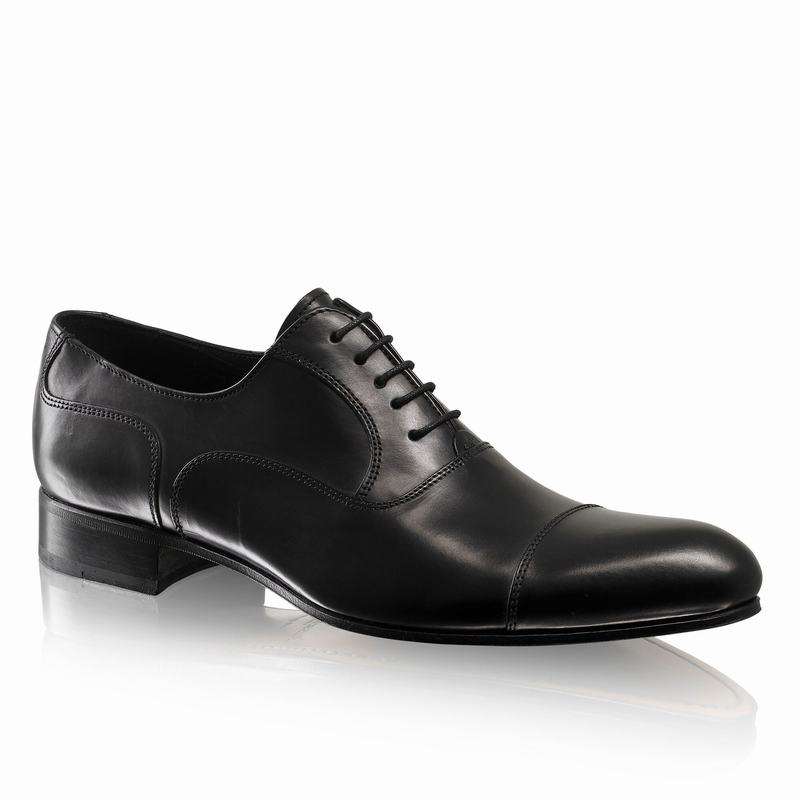 Buty Sznurowane Russell And Bromley Chelsea Męskie Czarne | FPO6133DC