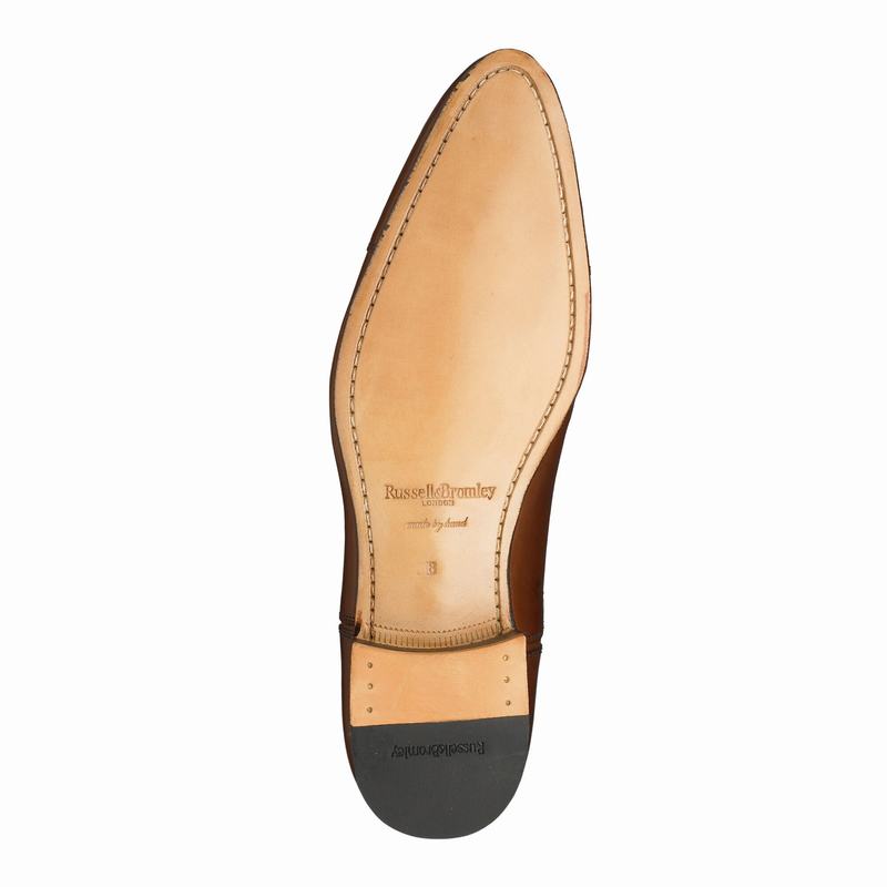Buty Sznurowane Russell And Bromley Chelsea Męskie Brązowe | OFR5791KQ