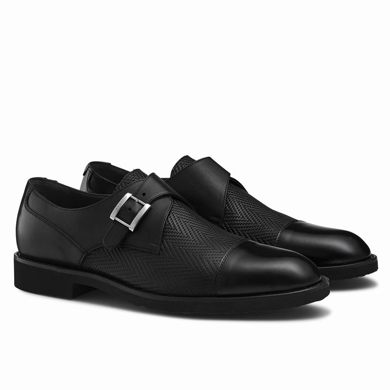 Buty Sznurowane Russell And Bromley Dominian Męskie Czarne | LST3150CC