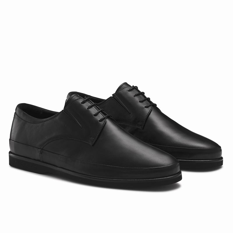 Buty Sznurowane Russell And Bromley Fiastra Męskie Czarne | VRL6336IS