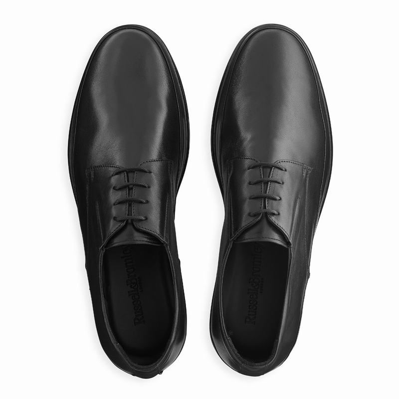 Buty Sznurowane Russell And Bromley Fiastra Męskie Czarne | VRL6336IS