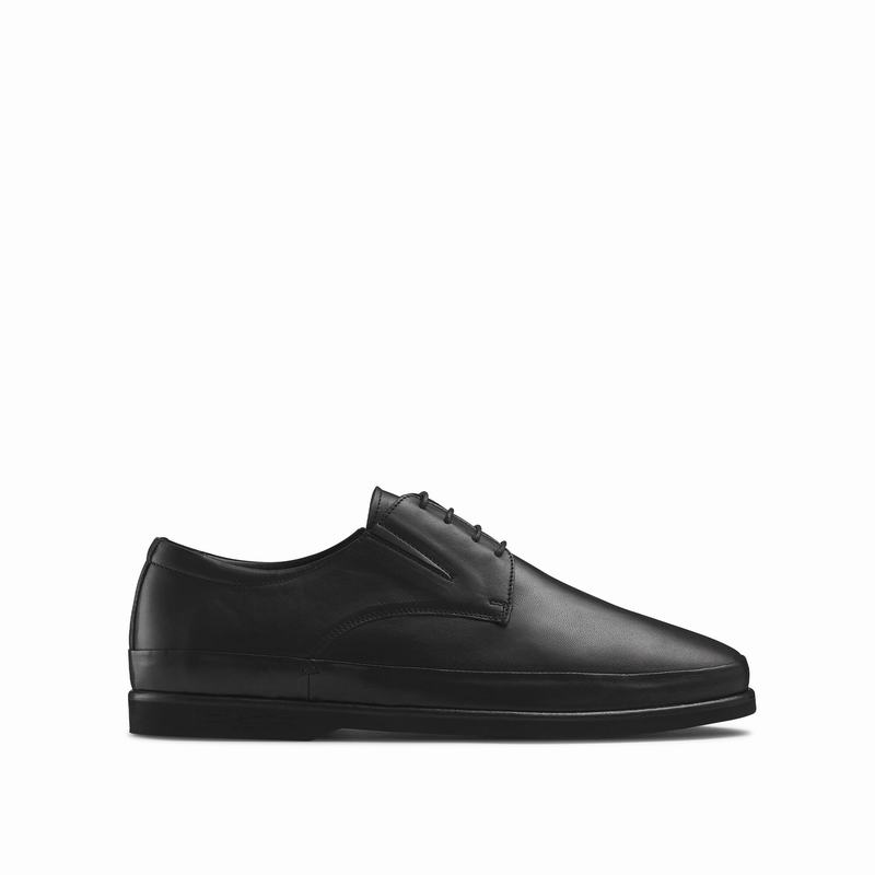 Buty Sznurowane Russell And Bromley Fiastra Męskie Czarne | VRL6336IS