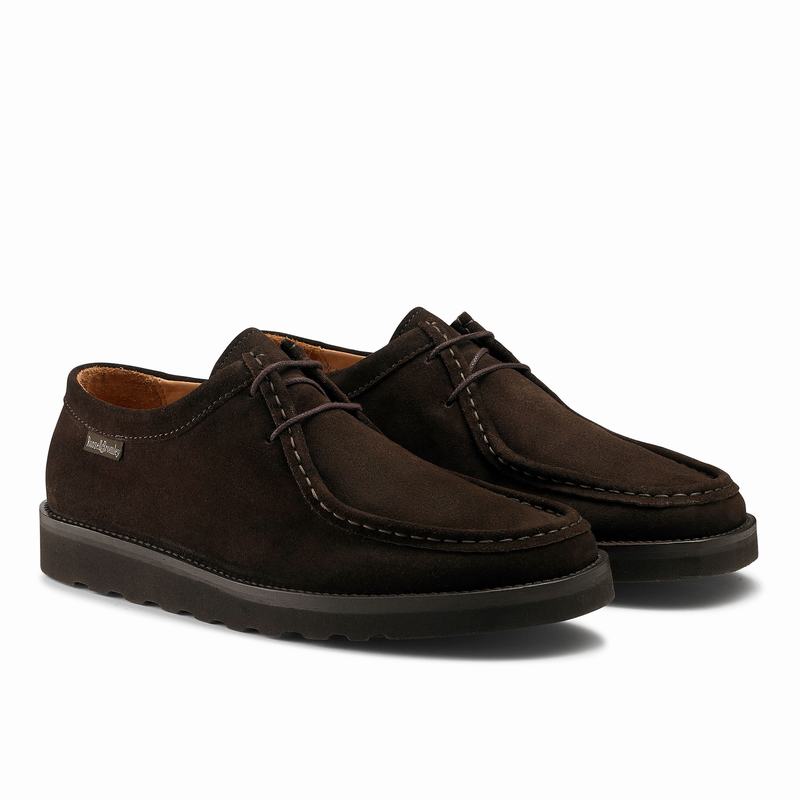 Buty Sznurowane Russell And Bromley Ontario Lo Męskie Brązowe | TOB6452EO