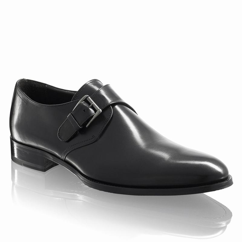Buty Sznurowane Russell And Bromley Sycamore Męskie Czarne | AFJ2988OB
