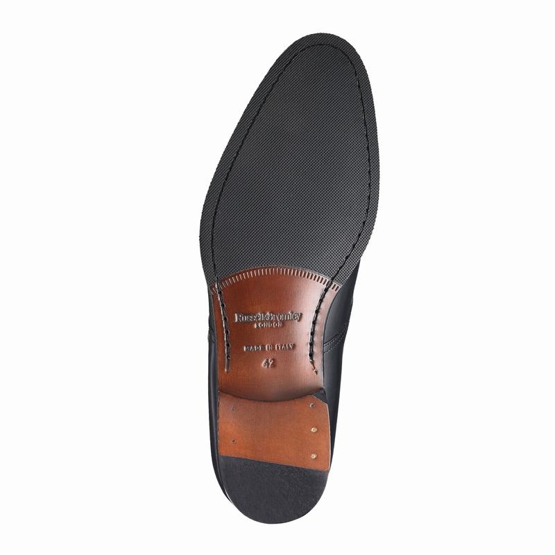 Buty Sznurowane Russell And Bromley Sycamore Męskie Czarne | AFJ2988OB