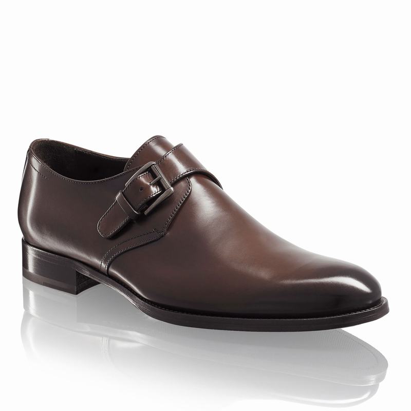 Buty Sznurowane Russell And Bromley Sycamore Męskie Brązowe | RIC4923ML