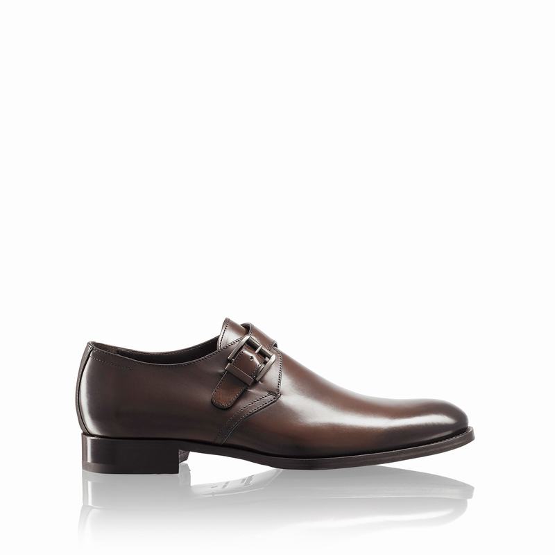 Buty Sznurowane Russell And Bromley Sycamore Męskie Brązowe | RIC4923ML