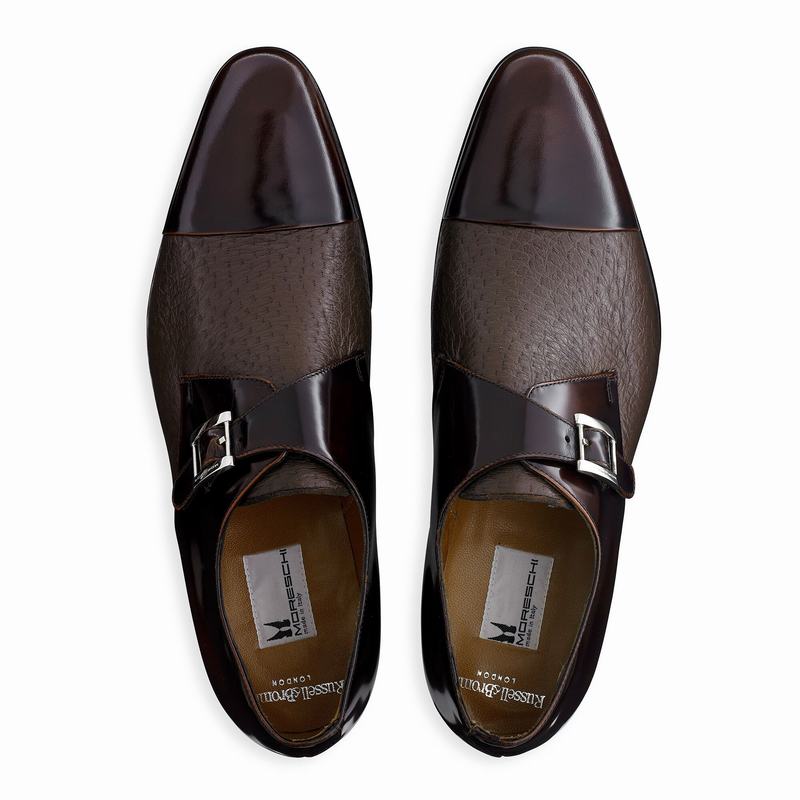 Buty Sznurowane Russell And Bromley Trieste Męskie Czerwone | HHJ5590JG