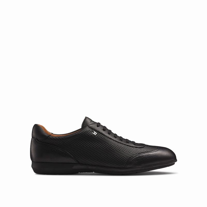 Buty Sznurowane Russell And Bromley Urban Męskie Czarne | EUU4354CI