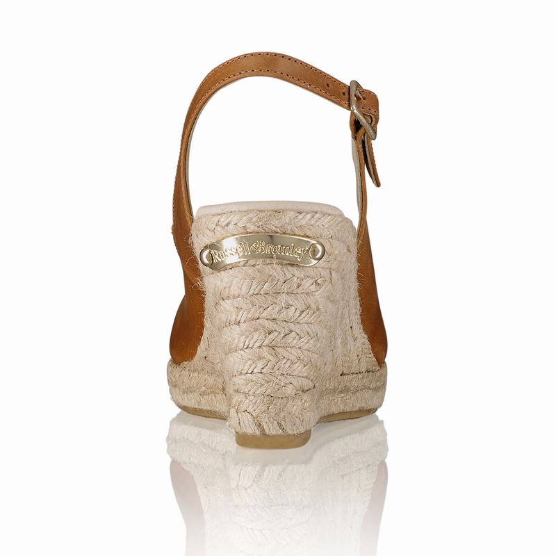 Espadryle Russell And Bromley Candyfloss Damskie Brązowe | OWA712JG