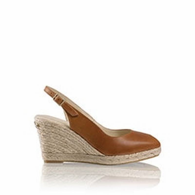 Espadryle Russell And Bromley Candyfloss Damskie Brązowe | OWA712JG