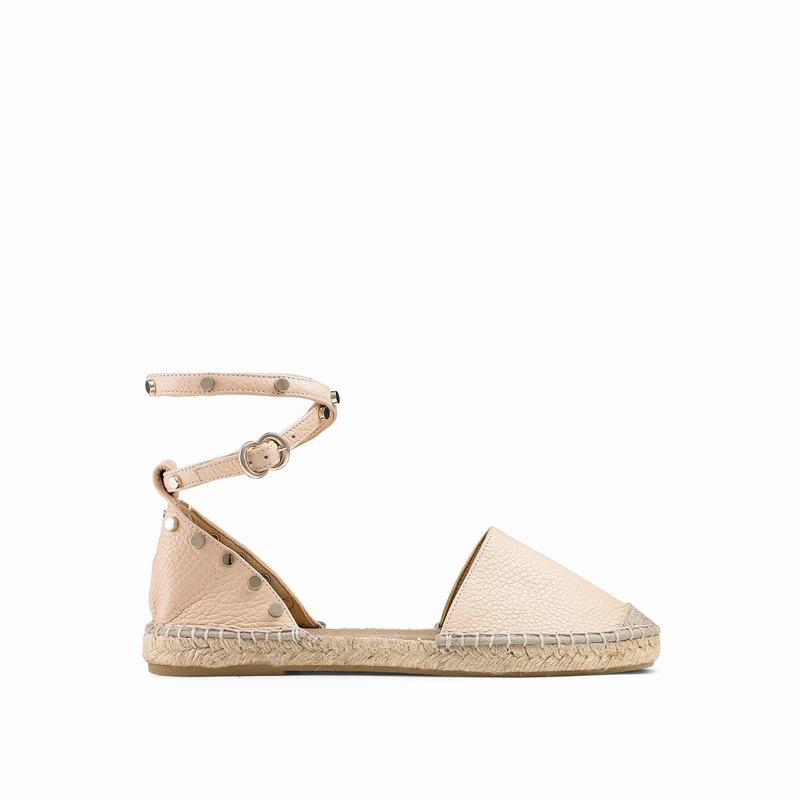 Espadryle Russell And Bromley Coin Wrap Damskie Brązowe | OTO3111MA