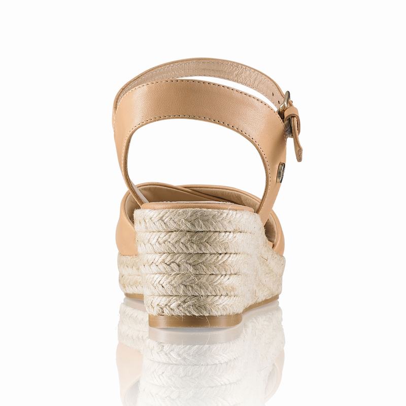Espadryle Russell And Bromley Gelato Damskie Brązowe | PZH4426DI
