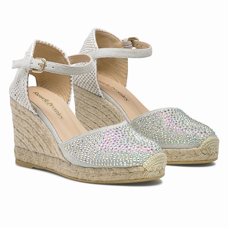 Espadryle Russell And Bromley Zuccherohi Damskie Brązowe | LXD4556CX