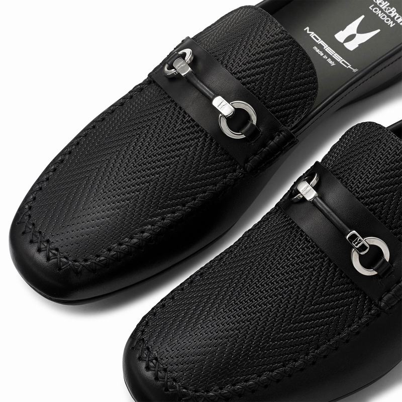 Kapcie Russell And Bromley Crossout Męskie Czarne | YRN2659GB