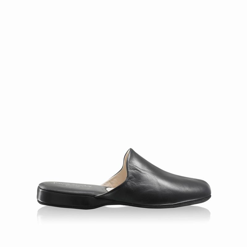 Kapcie Russell And Bromley Dominic Męskie Czarne | HSY5498AI