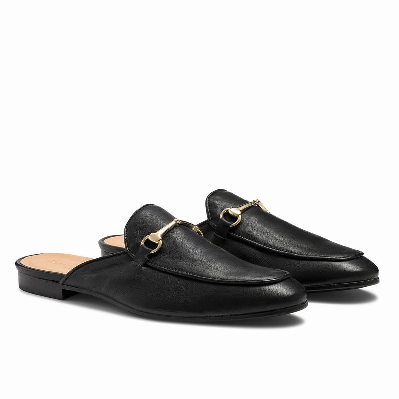 Kapcie Russell And Bromley Loaferslip Męskie Czarne | TFO4310GD