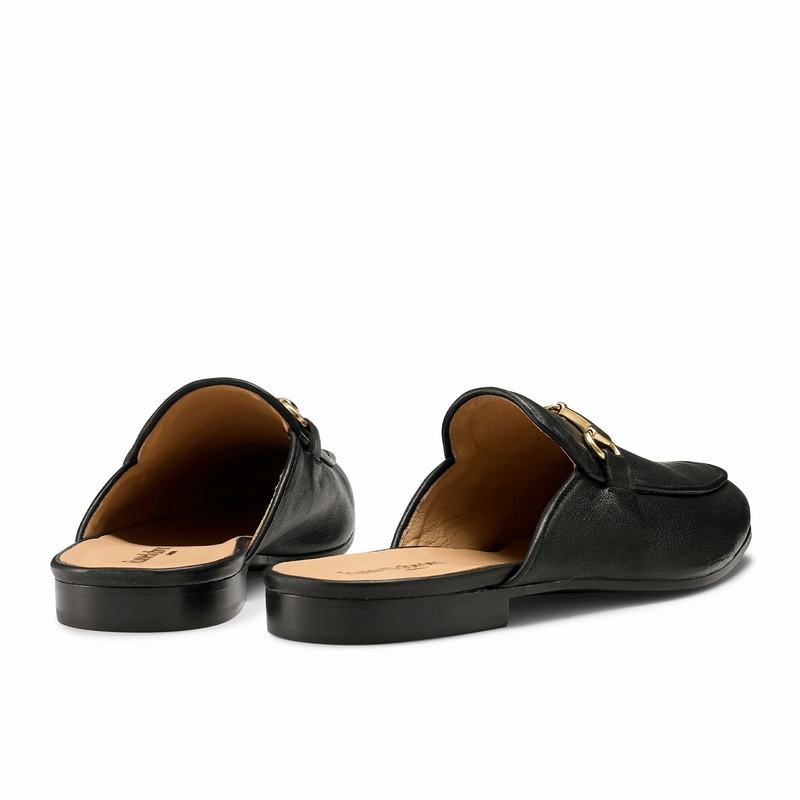 Kapcie Russell And Bromley Loaferslip Męskie Czarne | TFO4310GD
