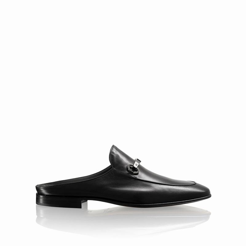 Kapcie Russell And Bromley Pluto X Męskie Czarne | WDZ4572IJ
