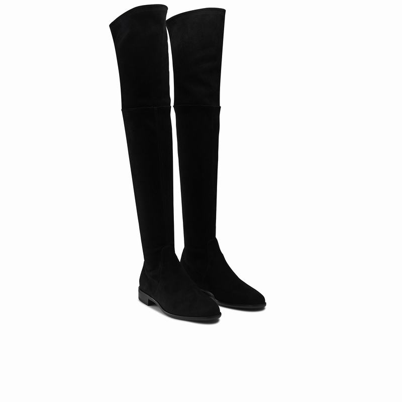 Kozaki Do Kolan Russell And Bromley All Legs Damskie Czarne | SKT7649XT