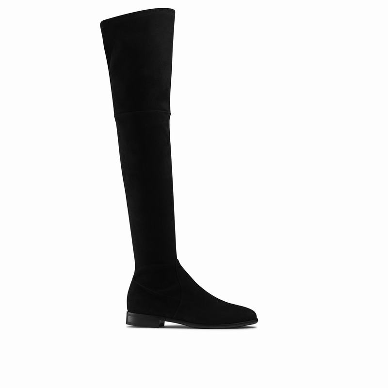Kozaki Do Kolan Russell And Bromley All Legs Damskie Czarne | SKT7649XT