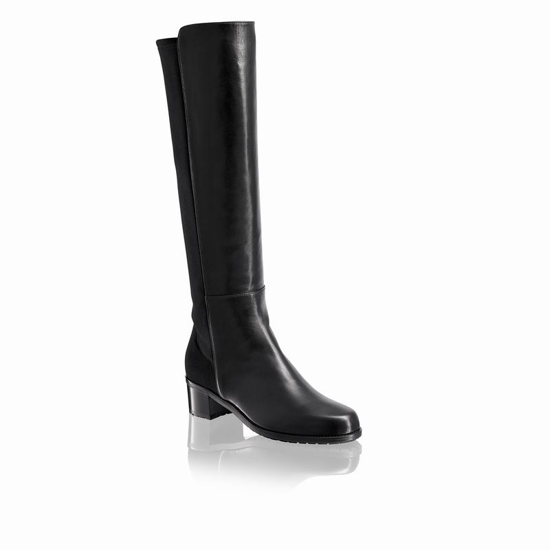 Kozaki Do Kolan Russell And Bromley Demi Damskie Czarne | DFR49100MF