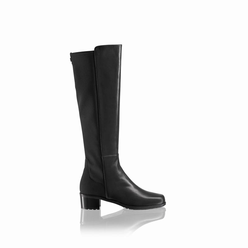 Kozaki Do Kolan Russell And Bromley Demi Damskie Czarne | DFR49100MF