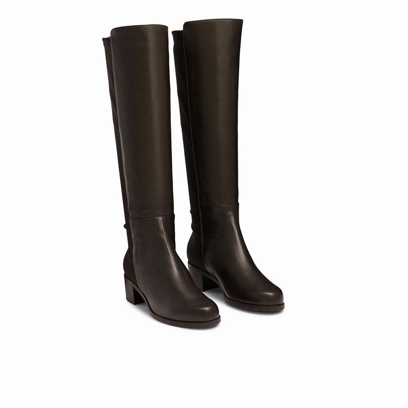 Kozaki Do Kolan Russell And Bromley Demi Damskie Brązowe | NRS2287OI