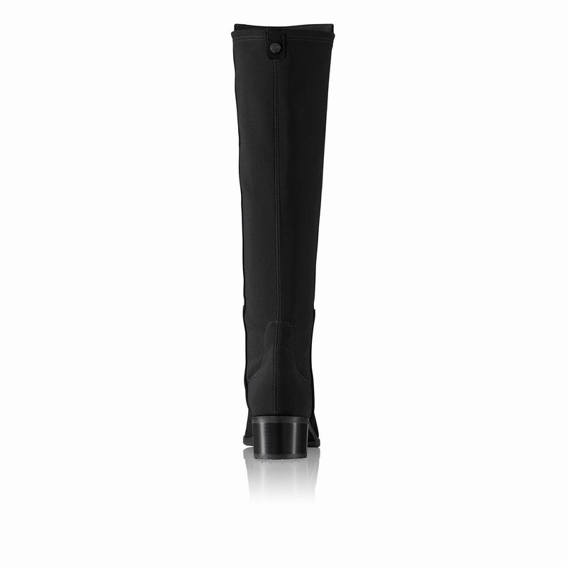 Kozaki Do Kolan Russell And Bromley Demi Damskie Czarne | RDW7227JQ