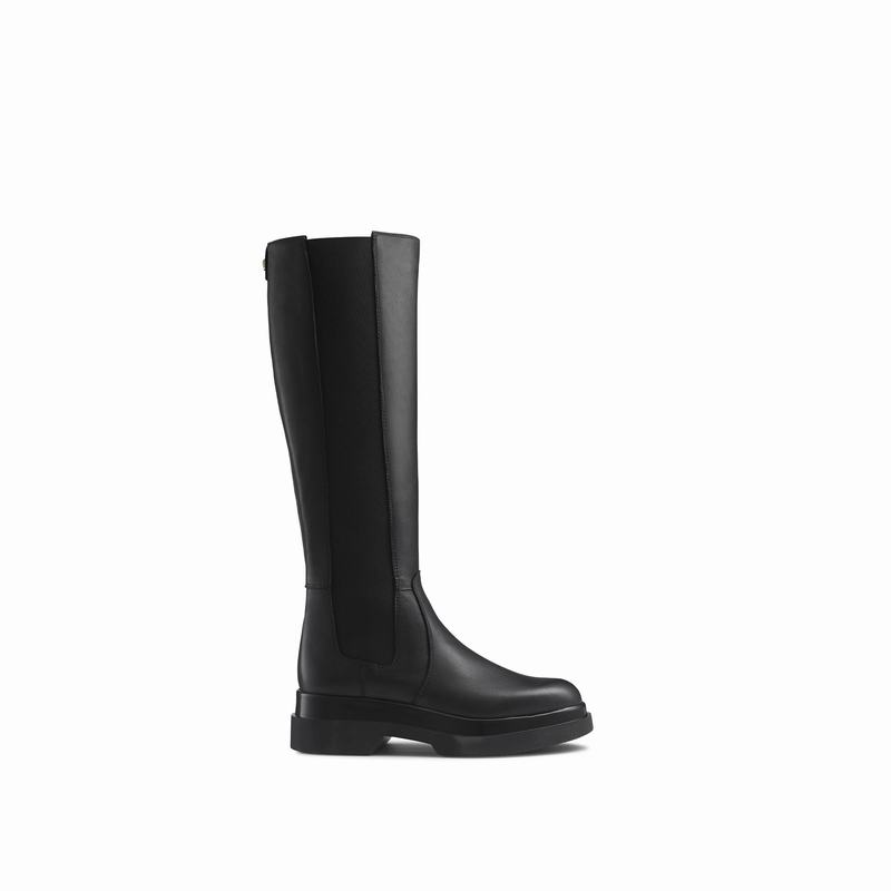 Kozaki Do Kolan Russell And Bromley Everglade Damskie Czarne | API4670HV