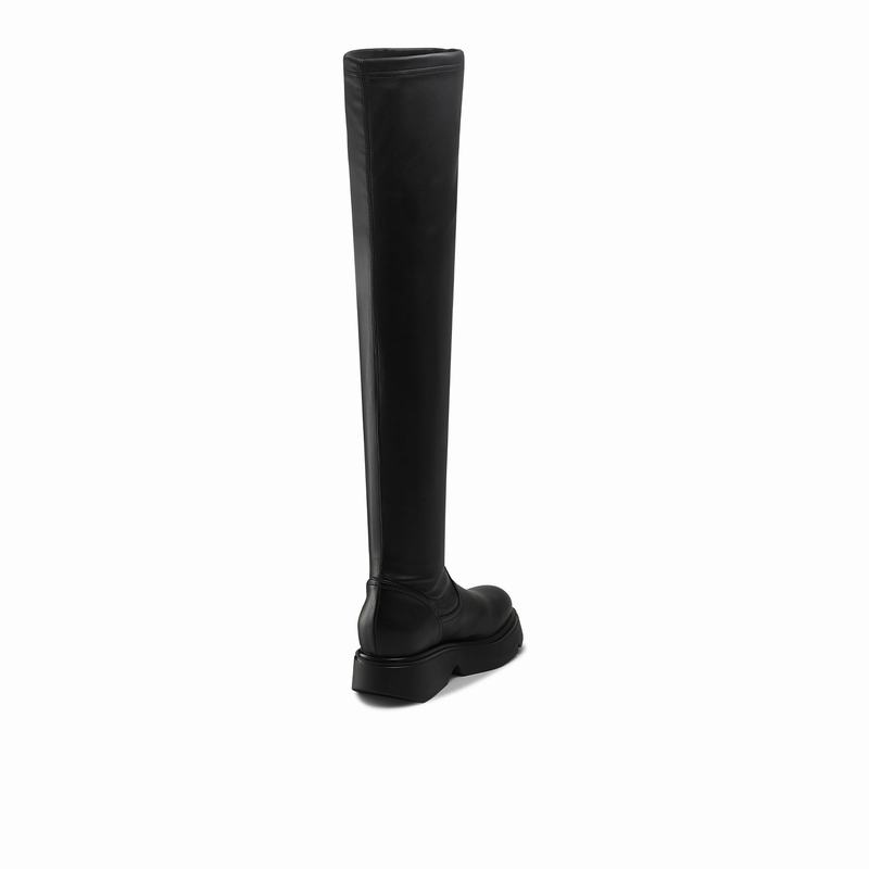 Kozaki Do Kolan Russell And Bromley Holdtight Damskie Czarne | OJS1734WC