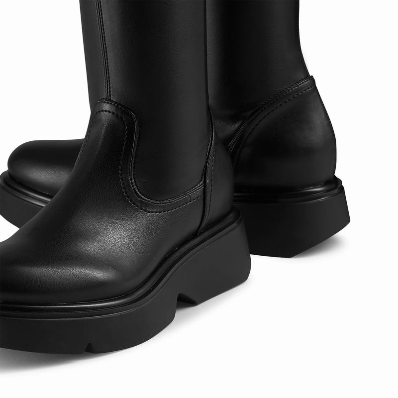 Kozaki Do Kolan Russell And Bromley Holdtight Damskie Czarne | OJS1734WC