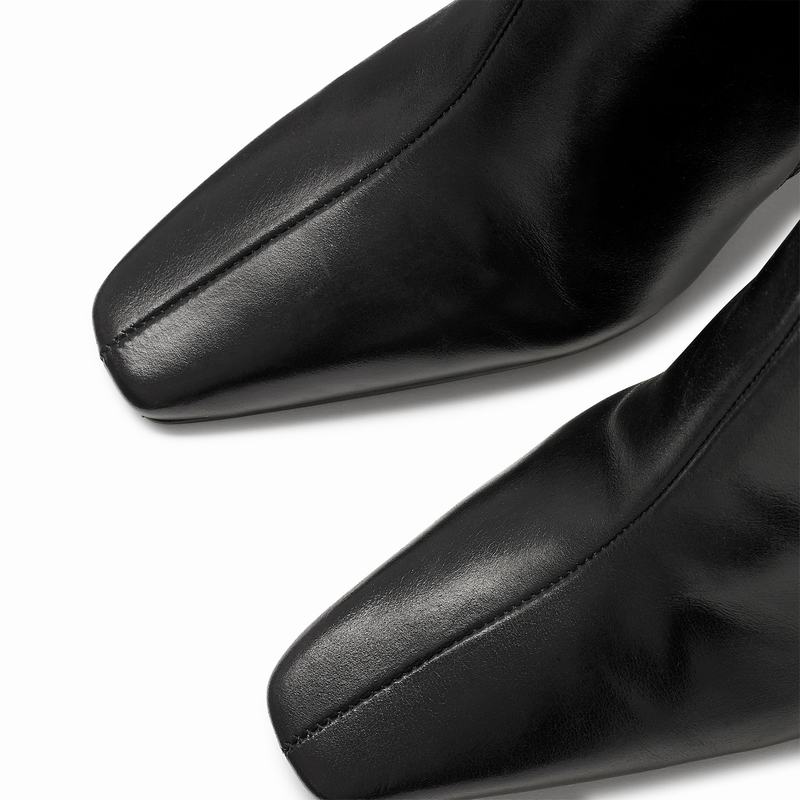 Kozaki Do Kolan Russell And Bromley Razor Damskie Czarne | TTD3552JY